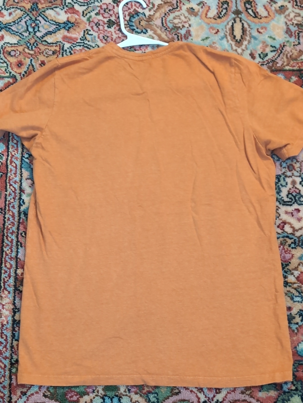 Jungmaven Sunwashed Orange Short Sleeve Crew Tee - Picture 5 of 5